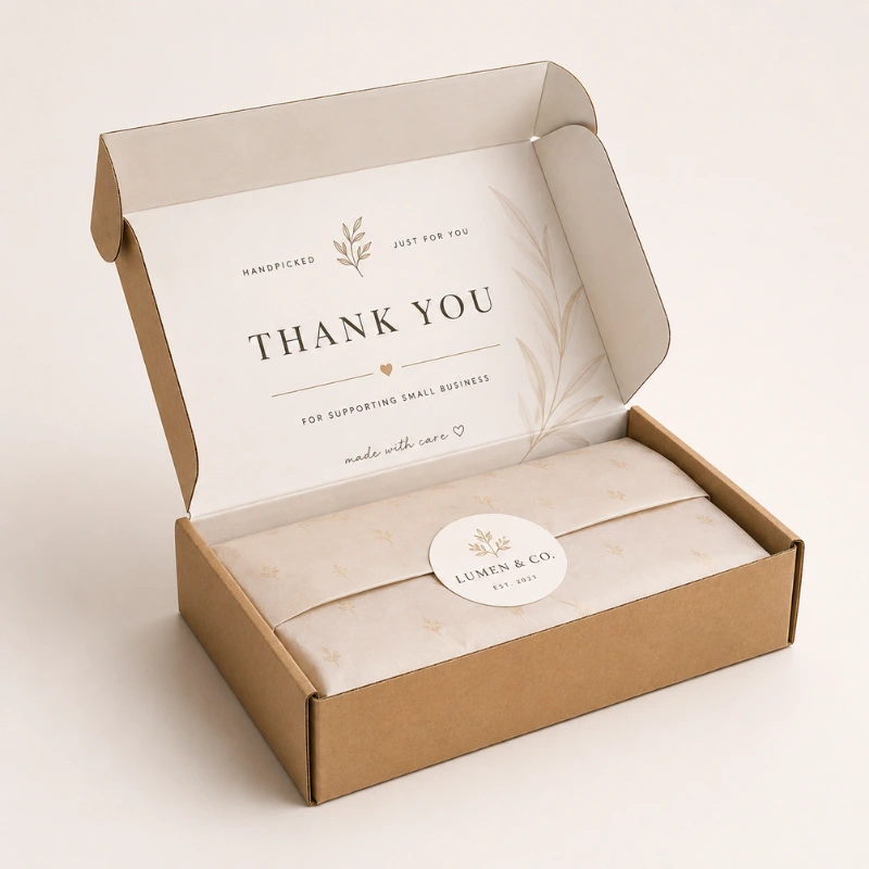 Custom printed corrugated mailer boxes for ecommerce and postal packaging
