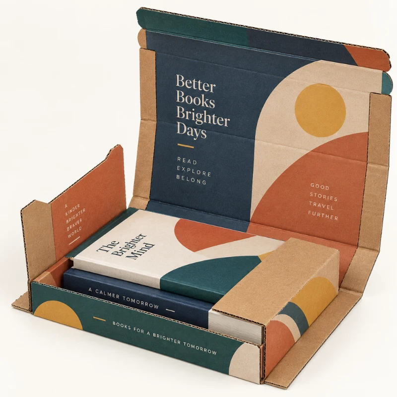 Book Wrap Mailers for books and flat ecommerce products