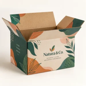 Single wall corrugated boxes for ecommerce and shipping packaging